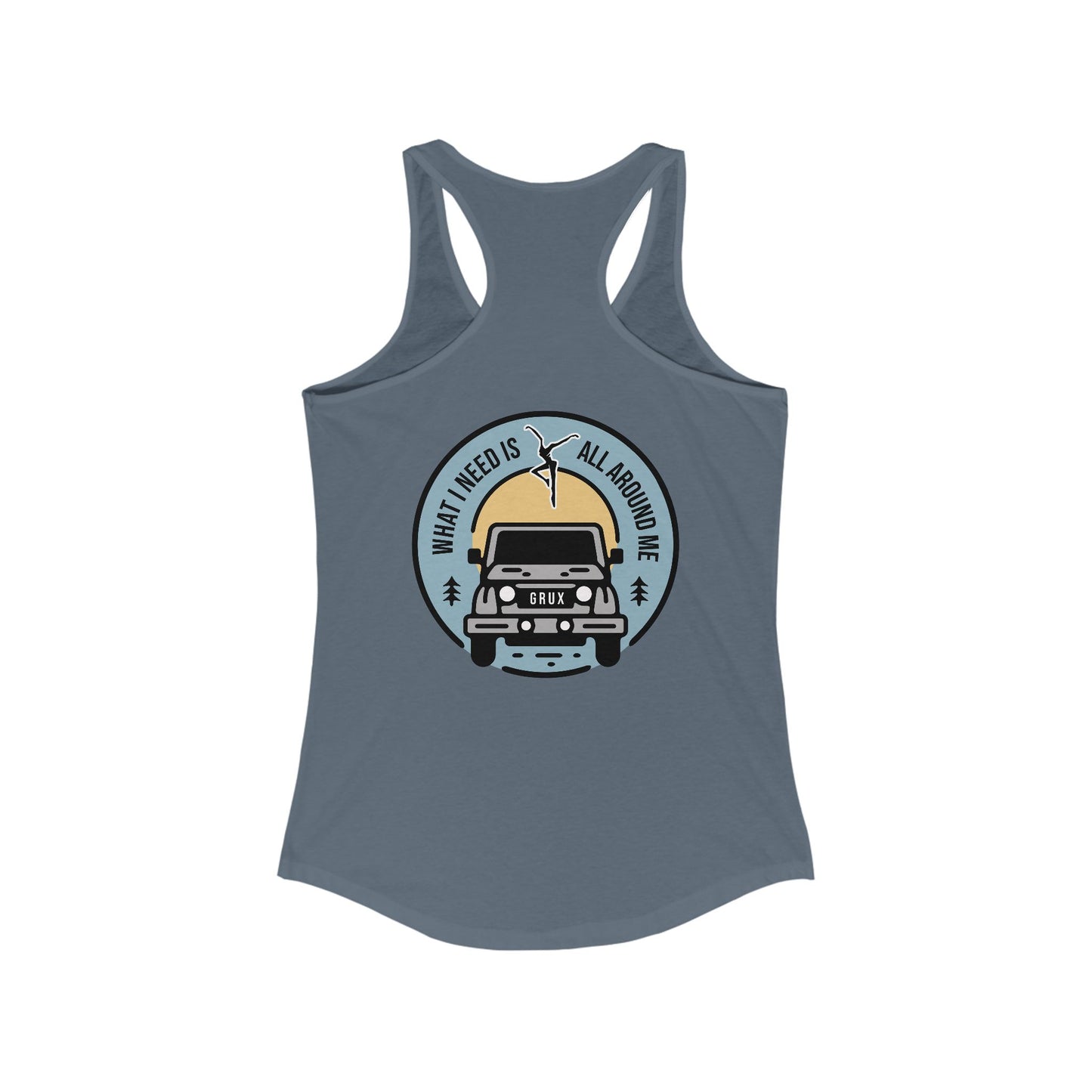 Jimi Jeep *With Back Print Woman's Tank