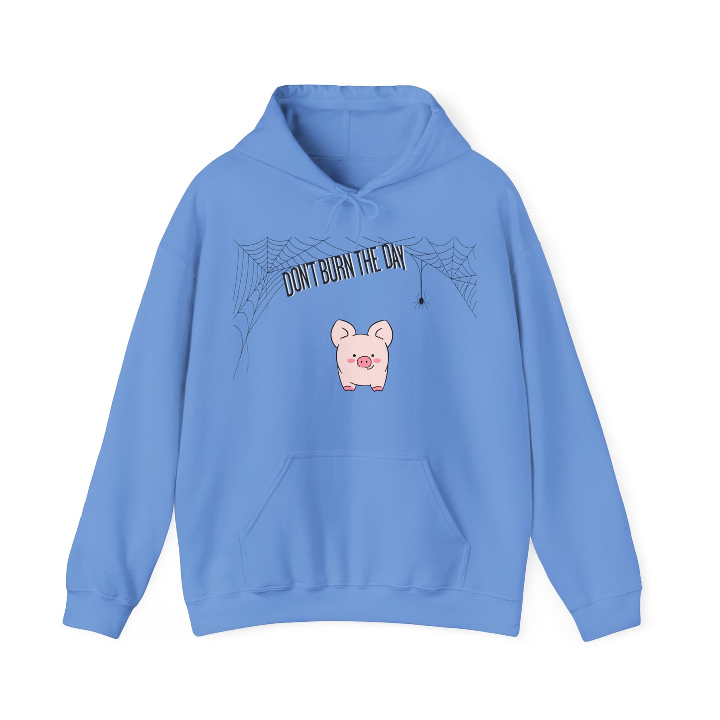 Dont Burn The Day Spider Web Hoodies