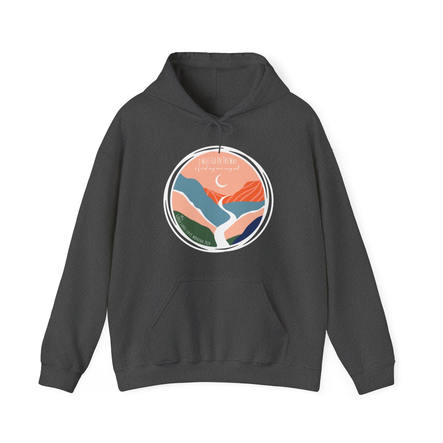 The Gorge Abstract 2024 Hoodie W/ Set List