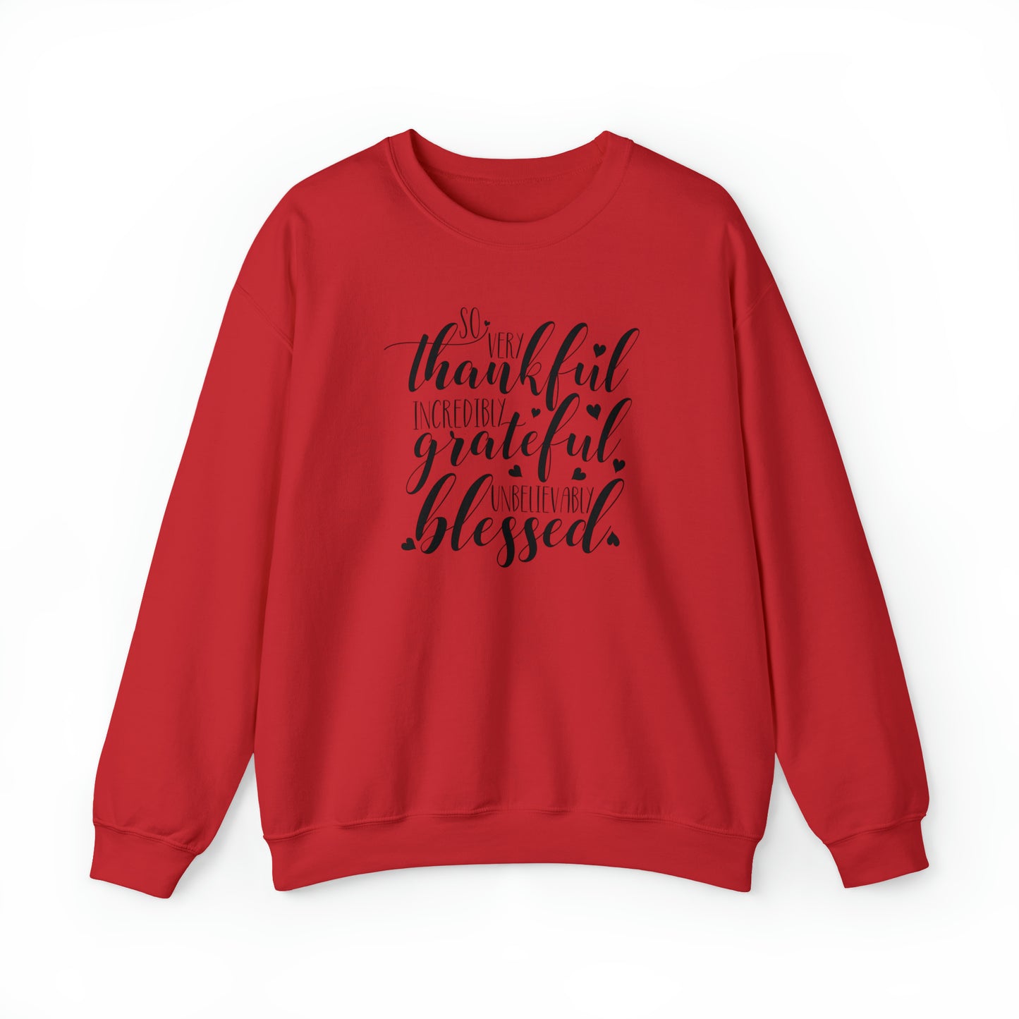 Thankful Grateful Blessed Crewneck