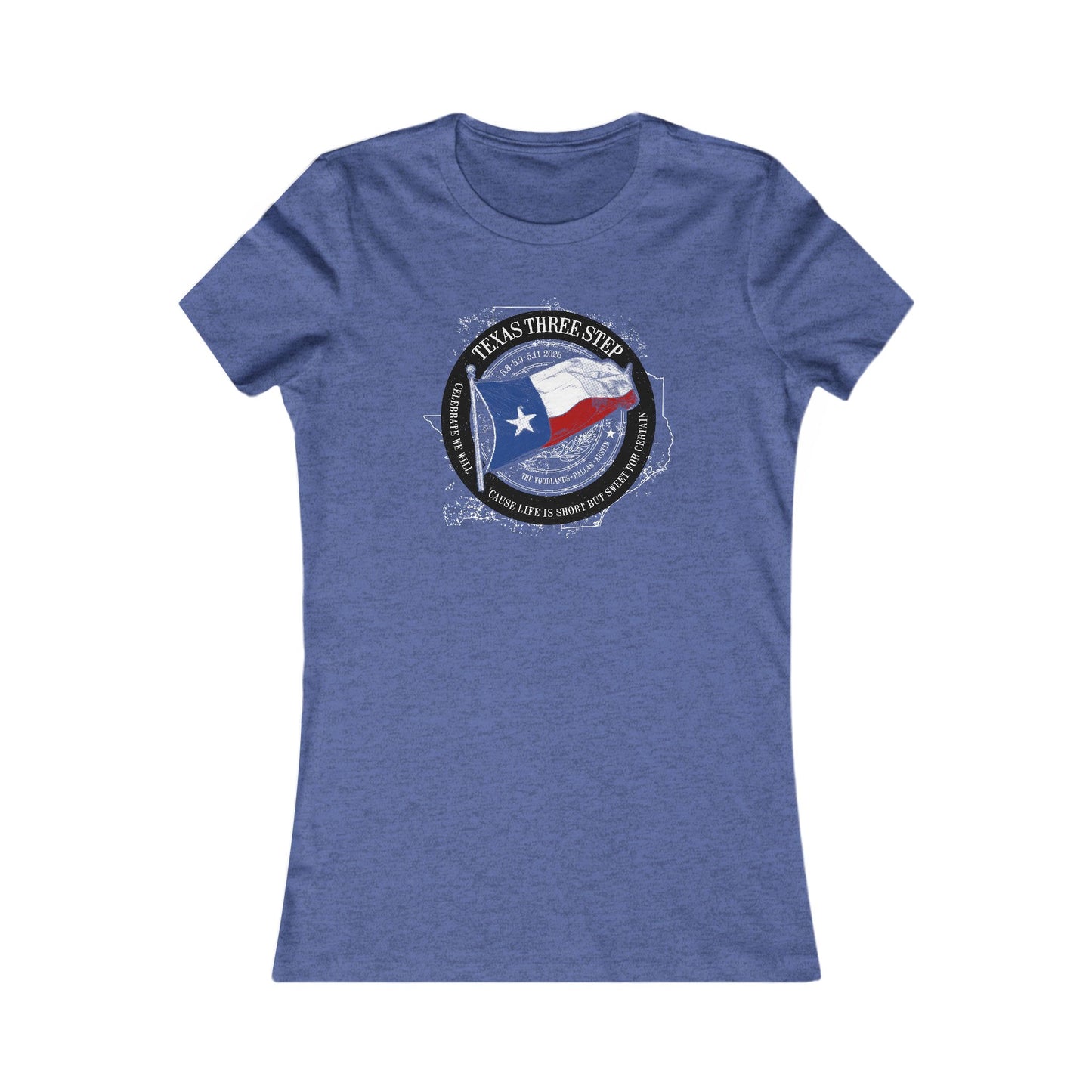 Texas Three Step 2026 Woman's Cut Tee *With Set List