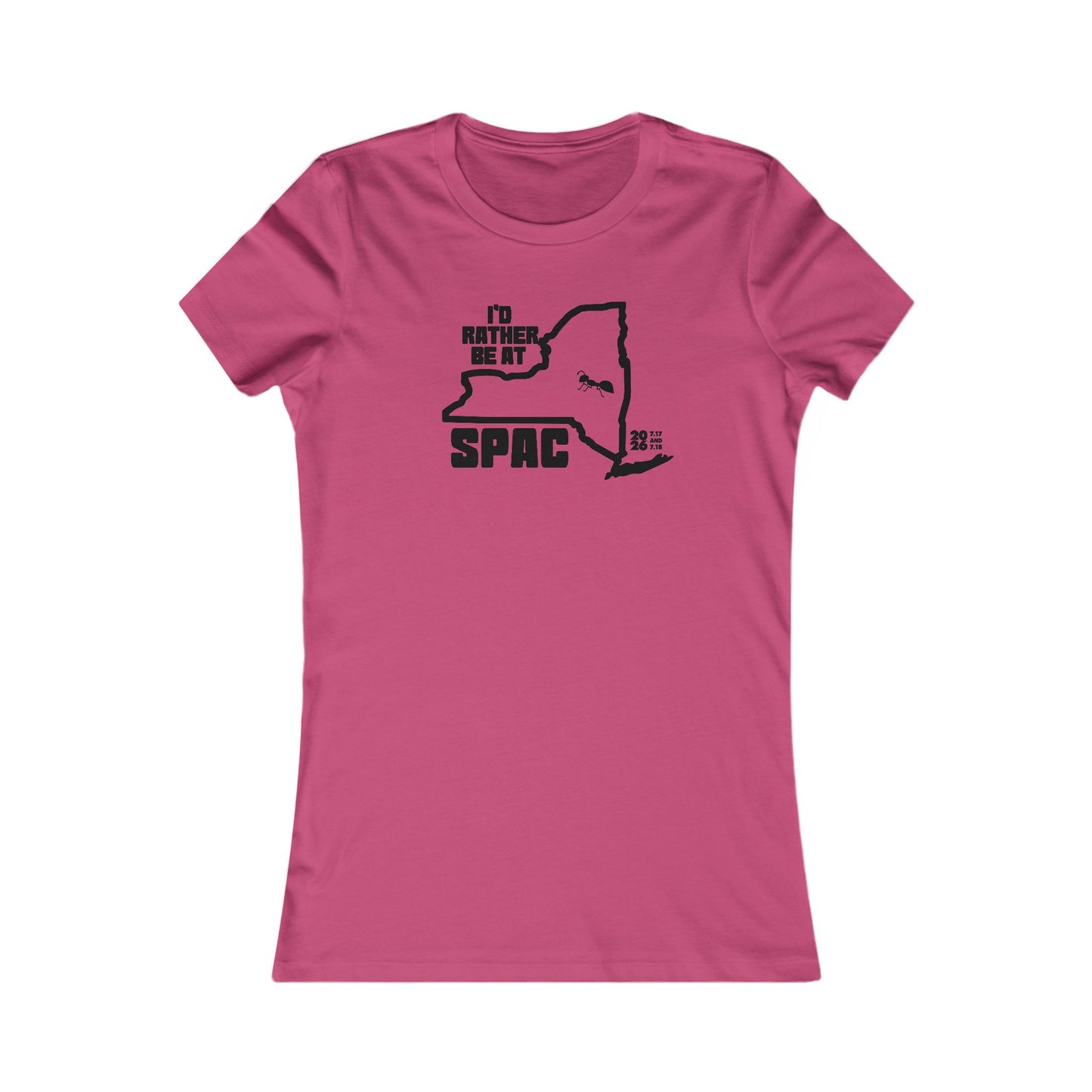 Rather Be At SPAC 2026 ant Woman's Cut Tee