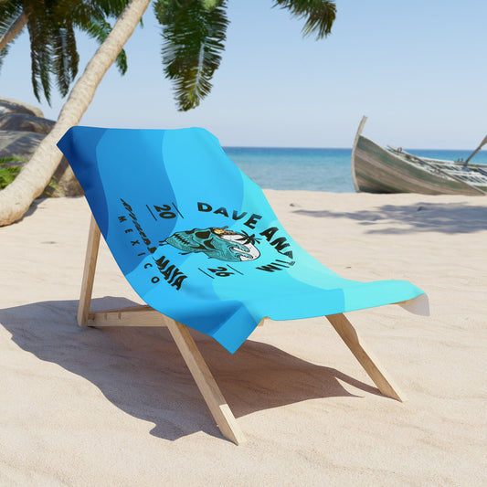 D&T Skull Palm Trees 2026 TOWEL