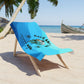 D&T Skull Palm Trees 2026 TOWEL