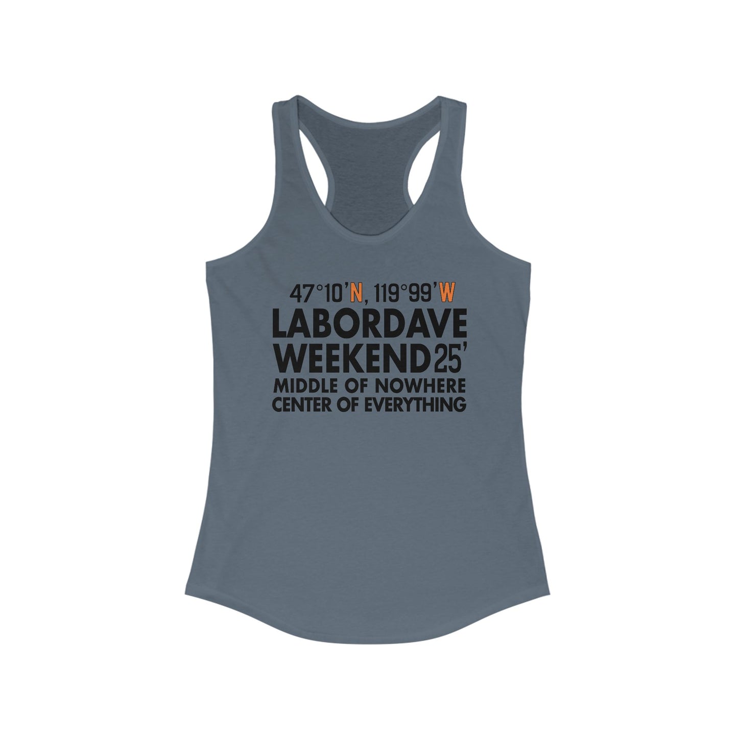 Gorge Coordinates 2025 Woman's Tank *With Set List