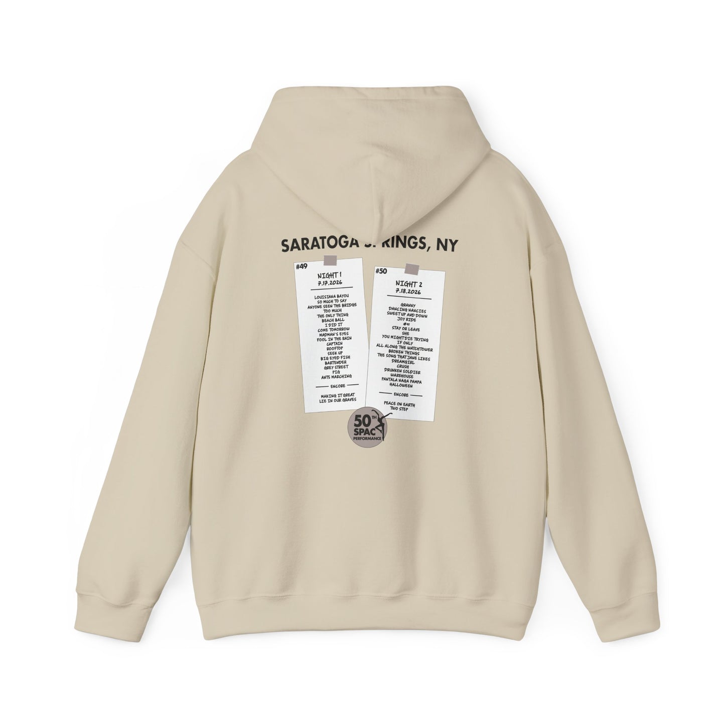 SPAC Weekend 2026 Hoodies *With Set List
