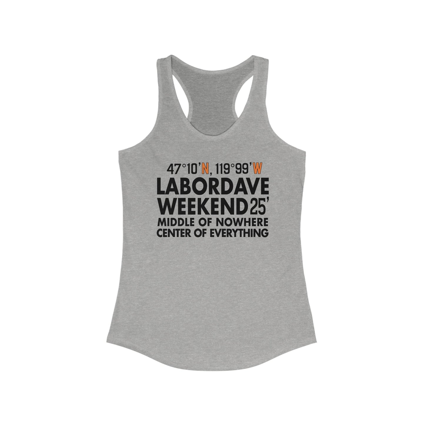 Gorge Coordinates 2025 Woman's Tank *With Set List