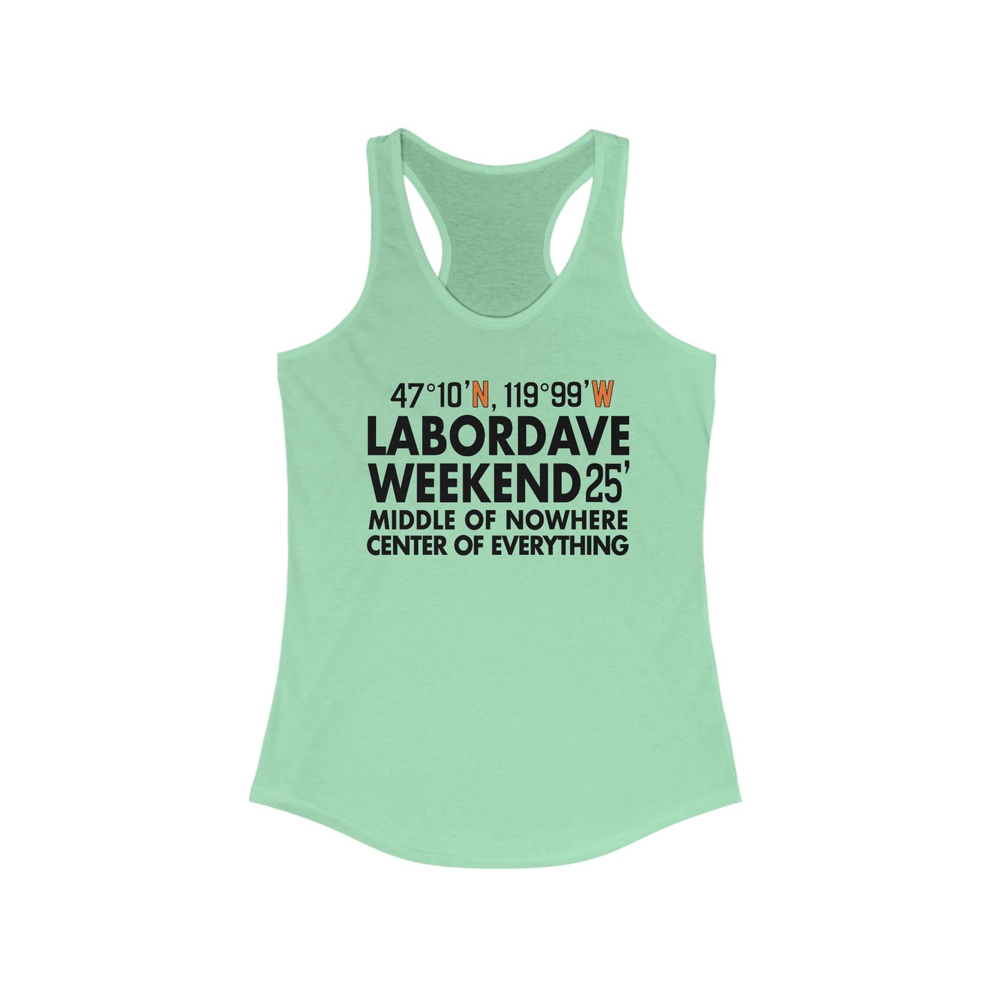 Gorge Coordinates 2025 Woman's Tank *With Set List