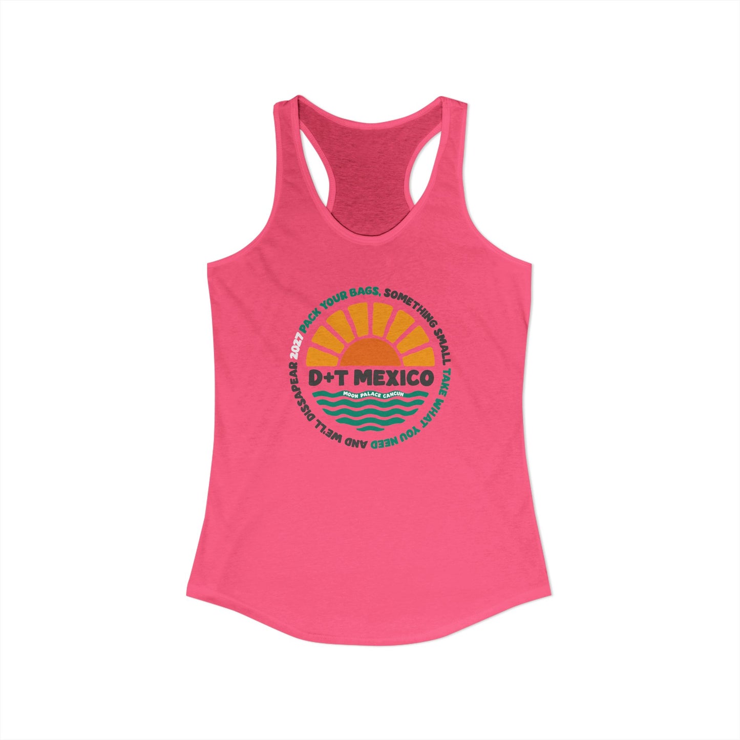Pack Your Bags Mexico 2027 Woman's Tank