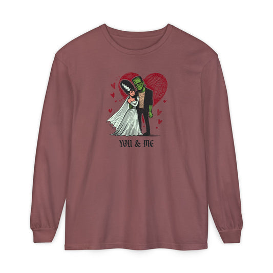 You & Me Bride Long Sleeve Tee
