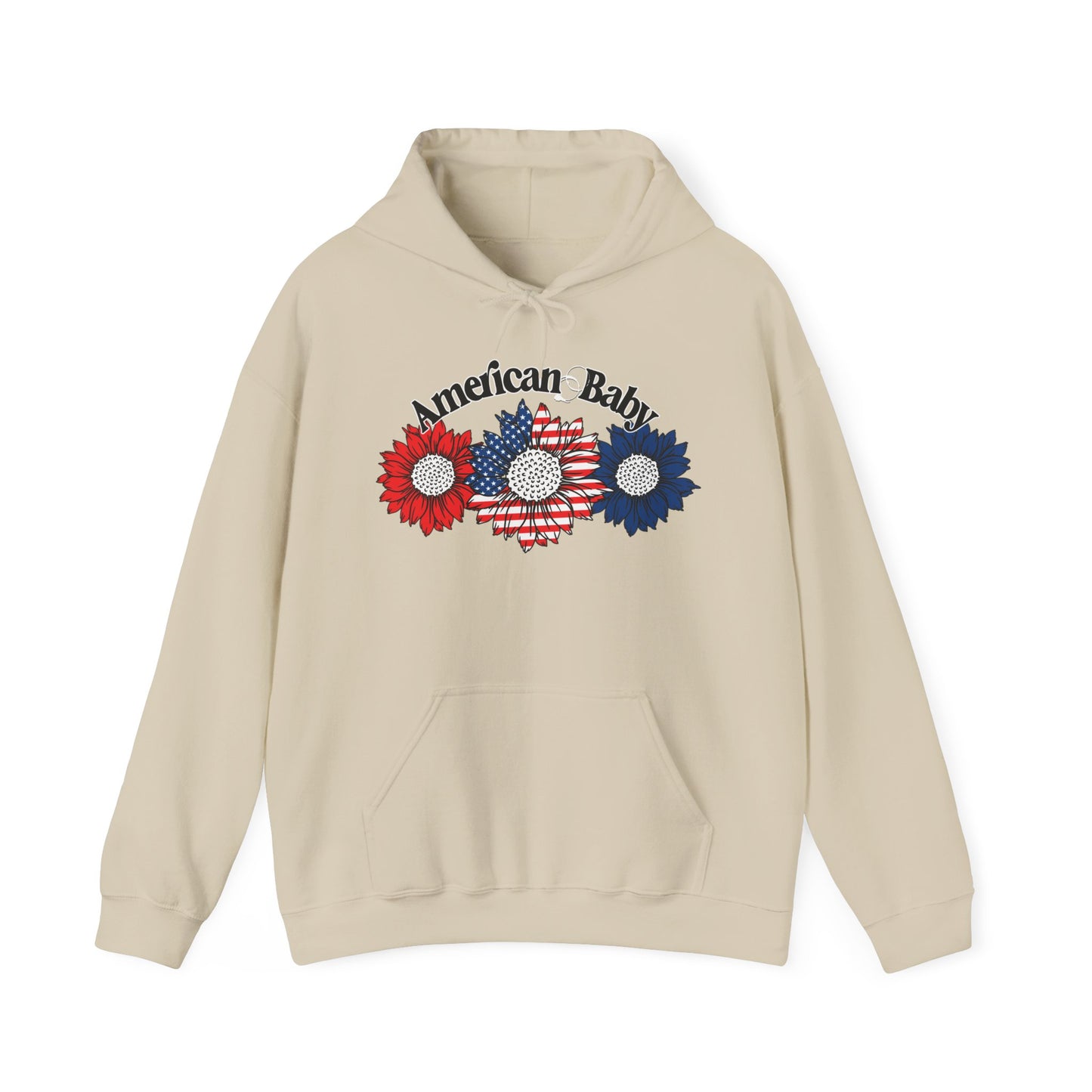 American Baby Sunflower  Hoodie
