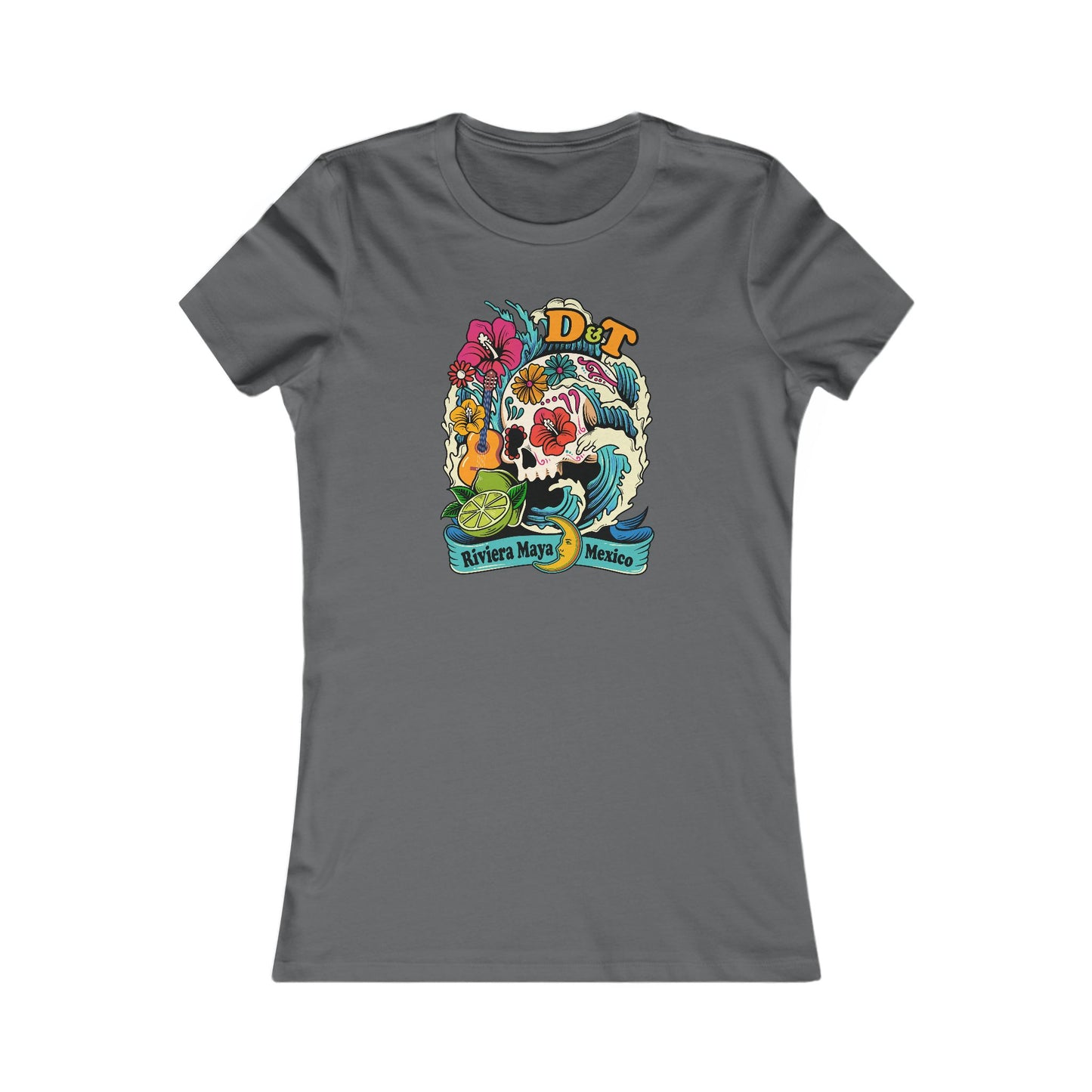 Mexico Sugar Skull 2026 Woman's Cut Tee *With Set List