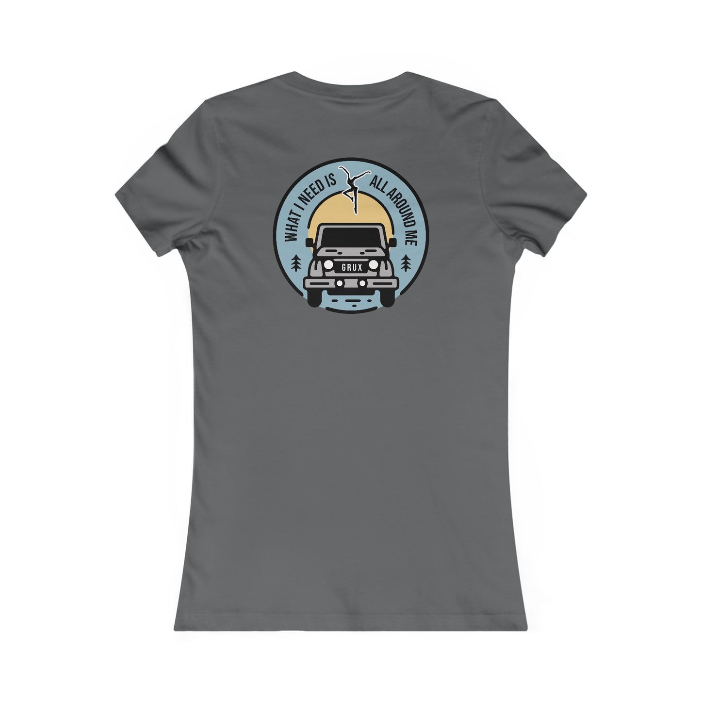 Jimi Jeep *With Back Print Women's Cut Tee