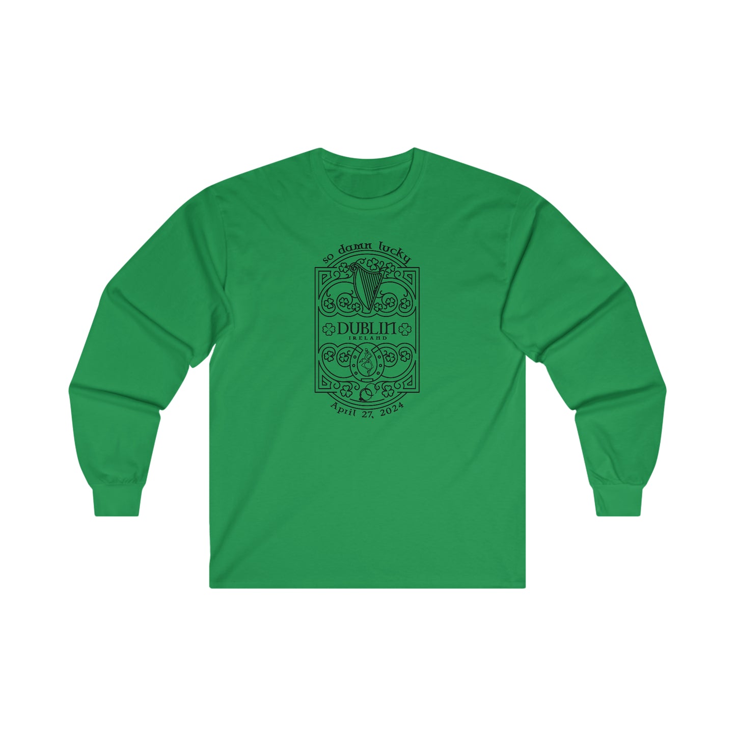 Dublin Europe 2024 Long Sleeve Tee *With Setlist