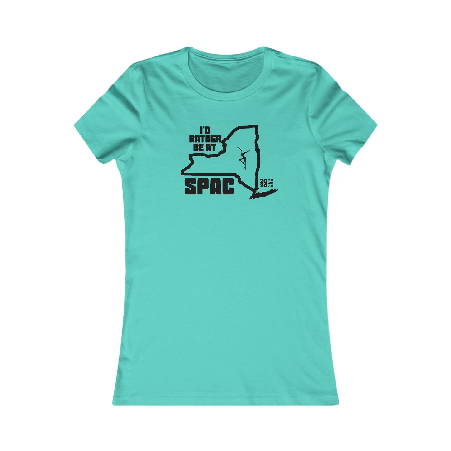 Rather Be At SPAC 2026 ant Woman's Cut Tee