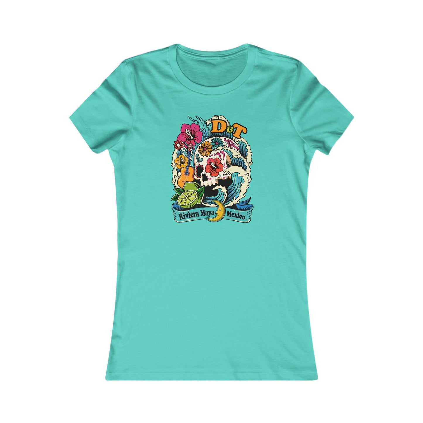 Mexico Sugar Skull 2026 Woman's Cut Tee *With Set List