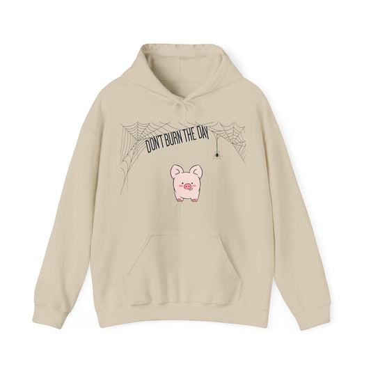 Dont Burn The Day Spider Web Hoodies