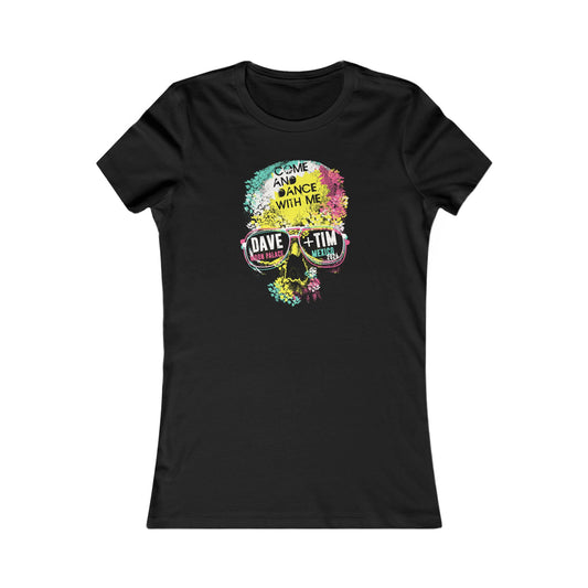 Floral Skull Mexico 2026 Woman's Cut Tee *With Set List