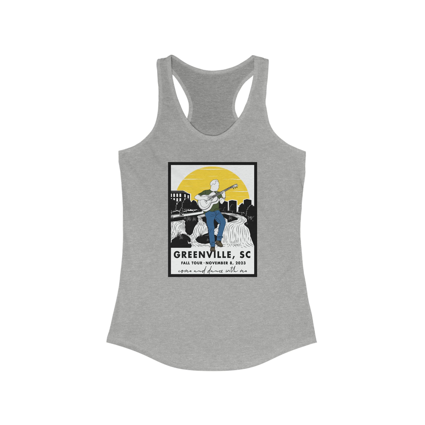 Greenville SC 2023 Tank Top w/set list