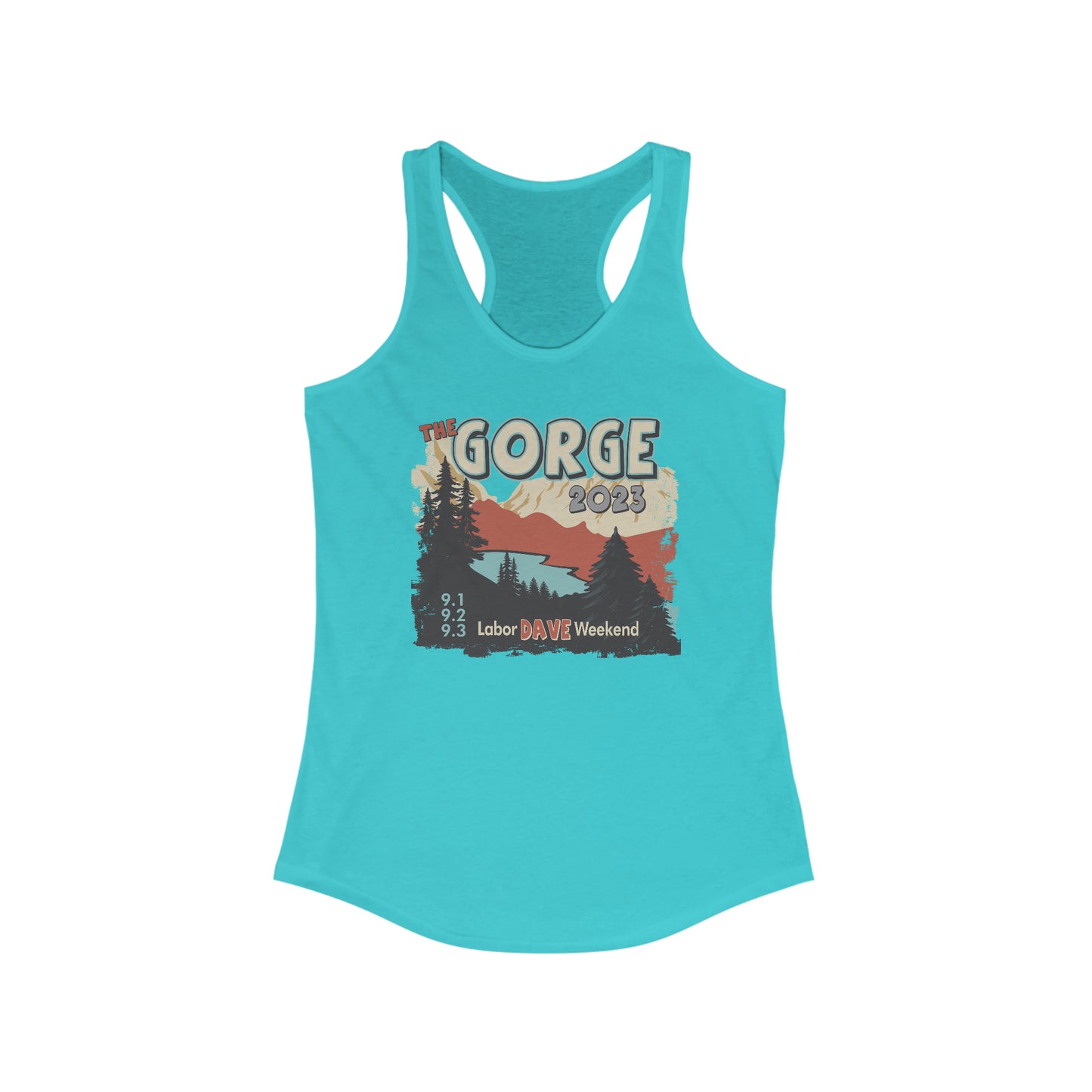 Gorge New Addition 2023 Tank Top w/set list