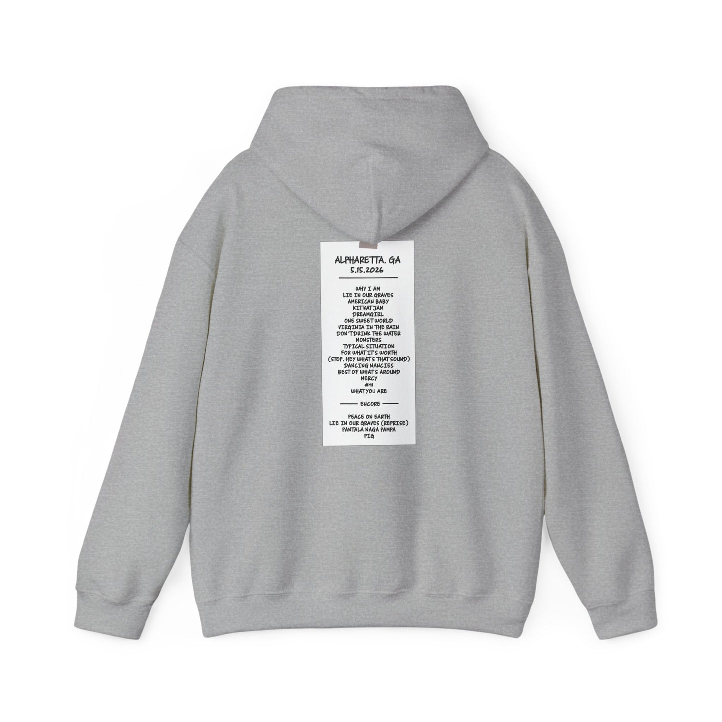 Georgia 2026 Hoodies *With Set List
