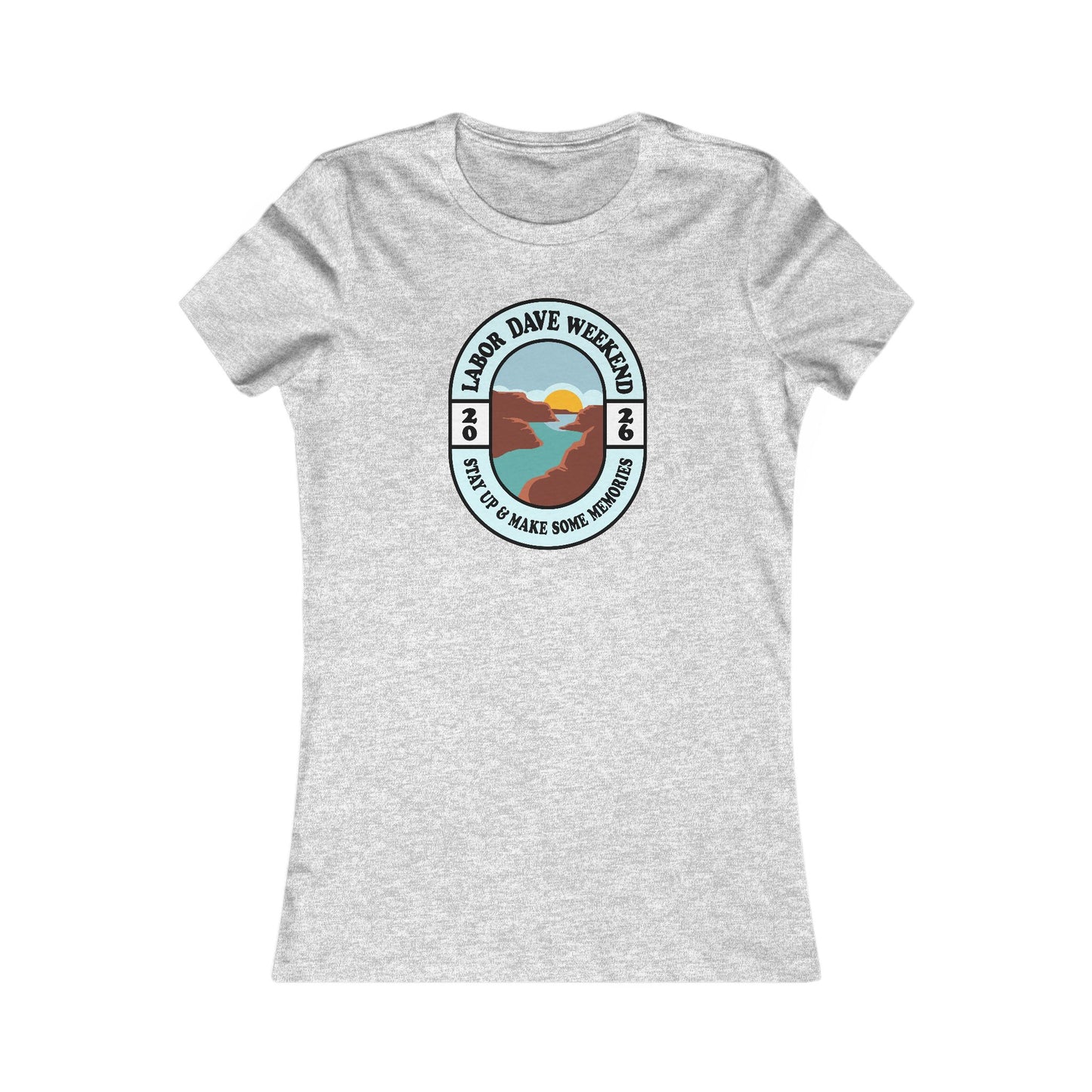 Stay Up Gorge 2026 Woman's Cut Tee