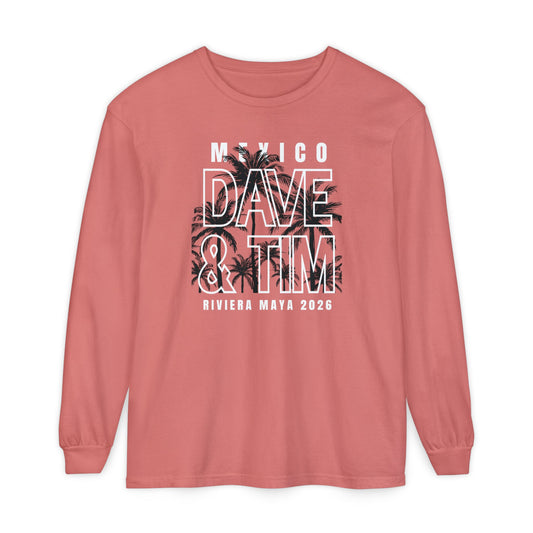Mexico Palm Trees 2026 Long Sleeve Tee *With Set List