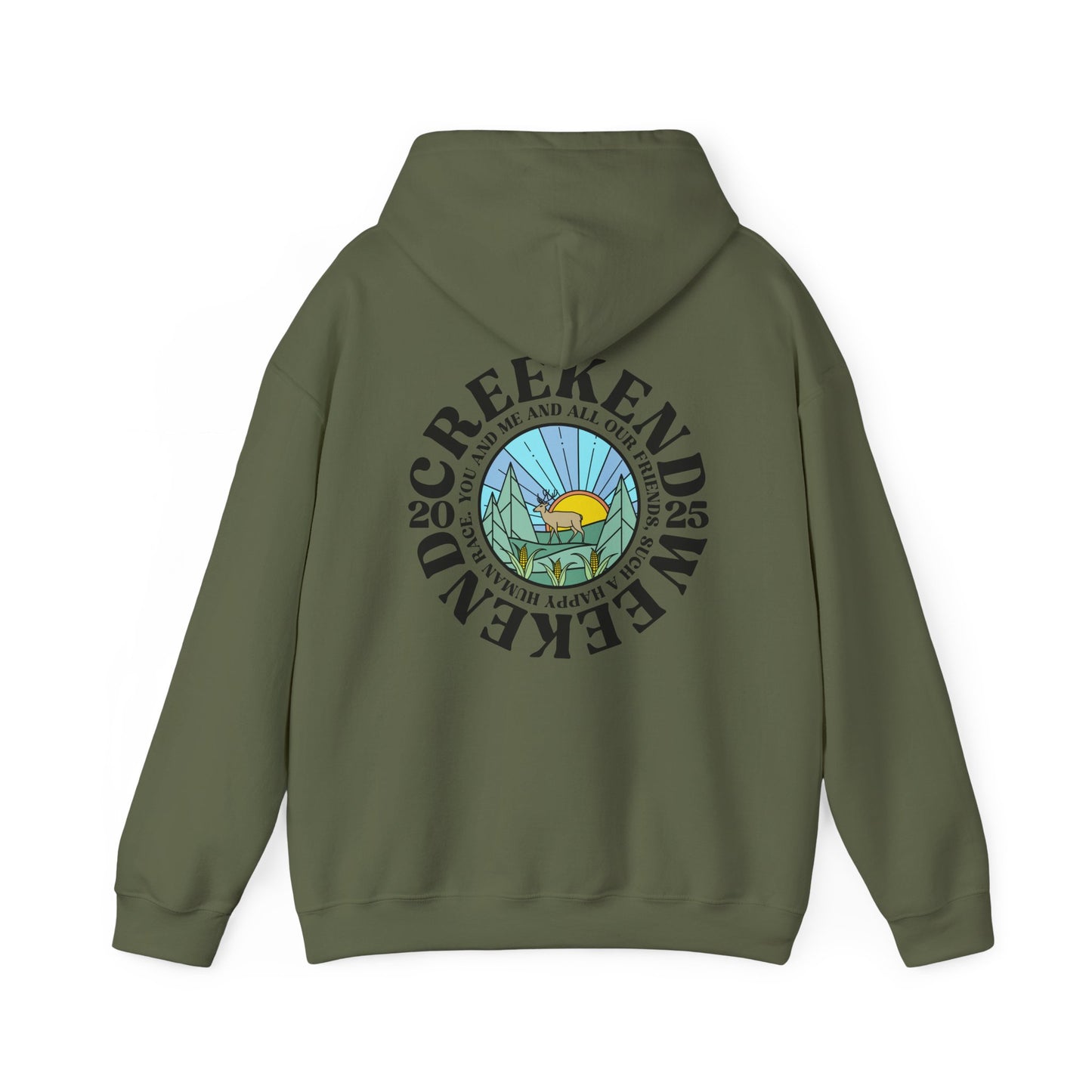 Freakin Creekend 2025 *With Back Print Hoodie