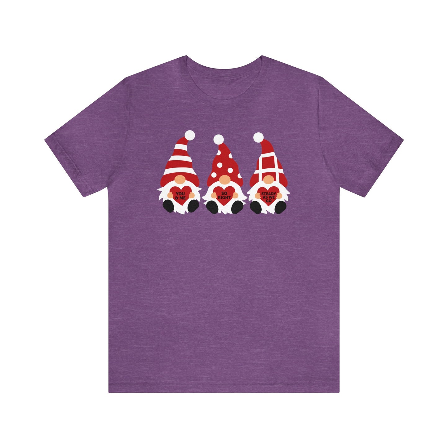 Valentine Gnomes Tee Woman's Cut Tee