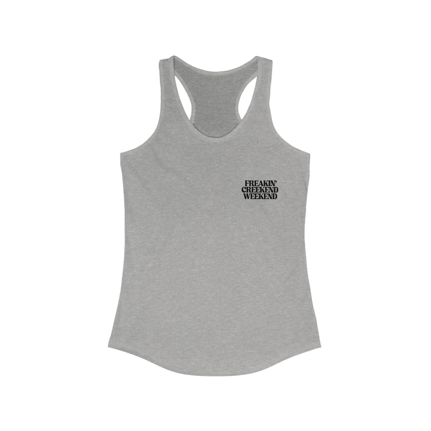Freakin Creekend 2025 *With Back Print Woman's Tank