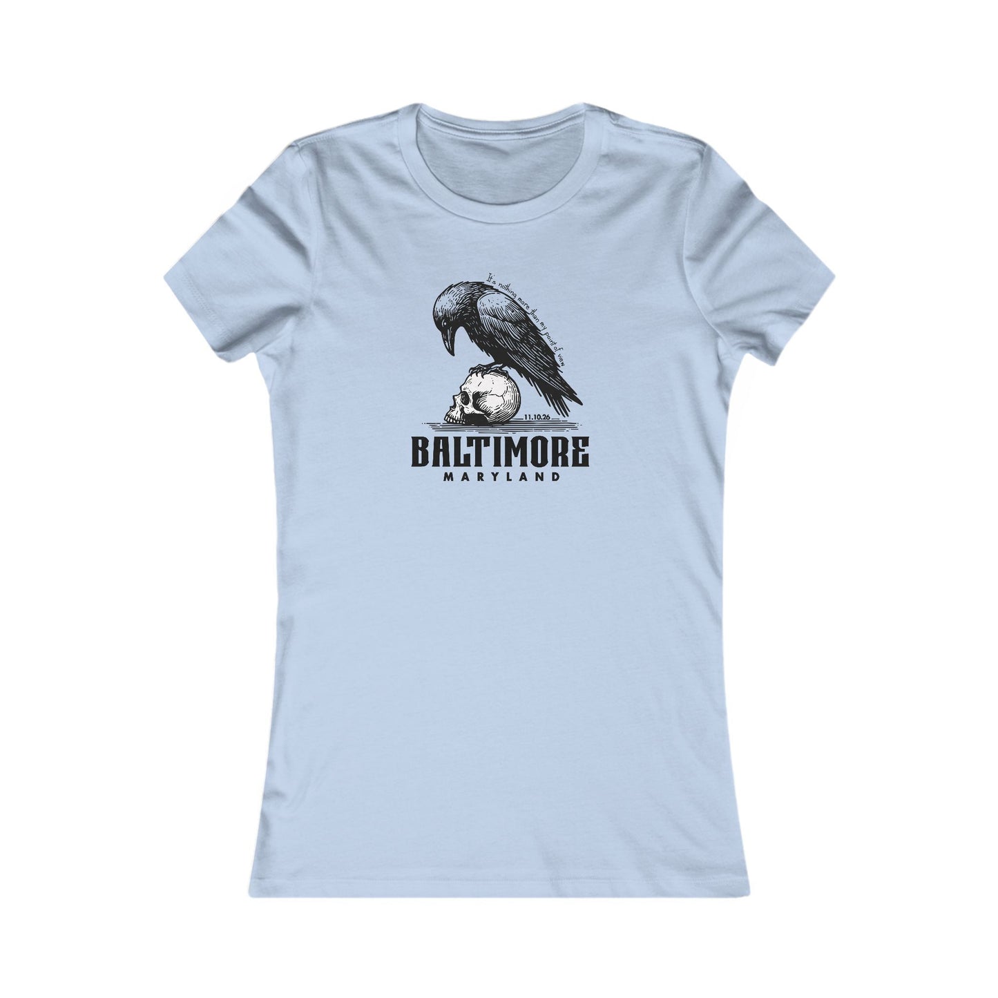 Baltimore Fall 2026 Woman's Cut Tee