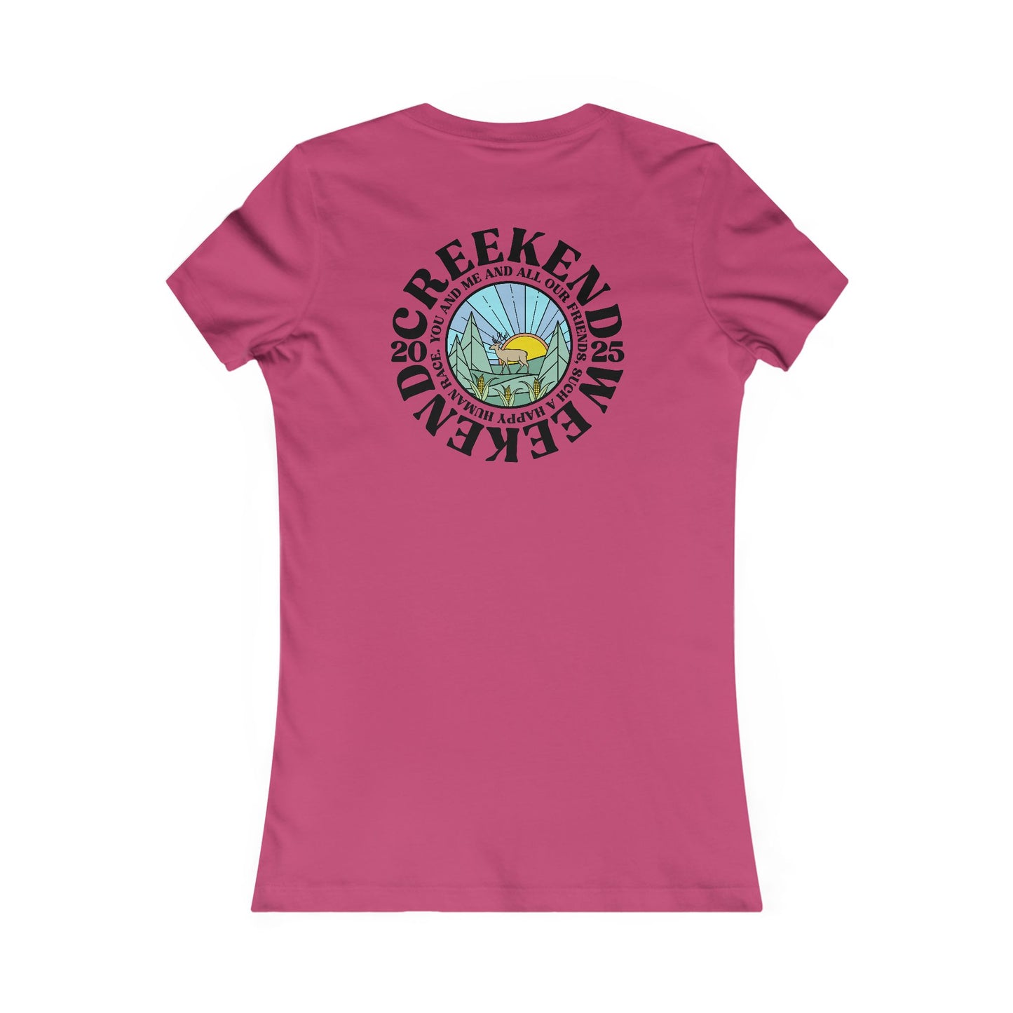 Freakin Creekend 2025 *With Back Print Woman's Cut