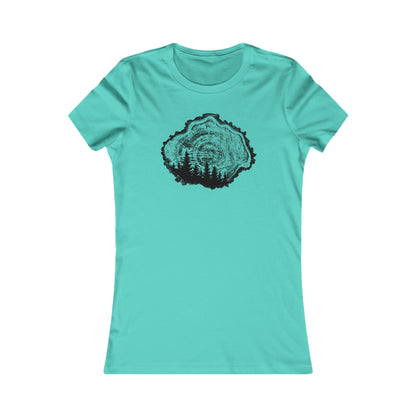 Tree Rings Women's Cut