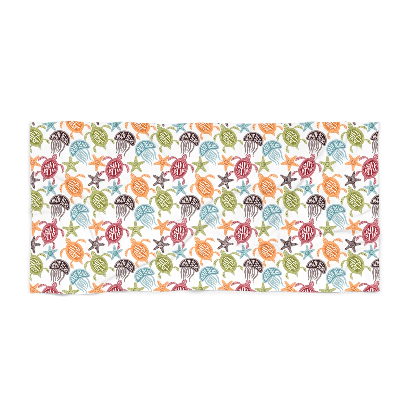 The Sea Life Beach Towel 2024