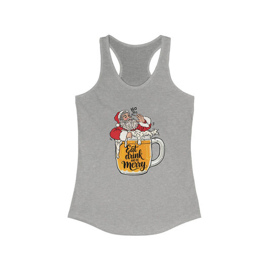 Eat Drink Santa Woman's Tank