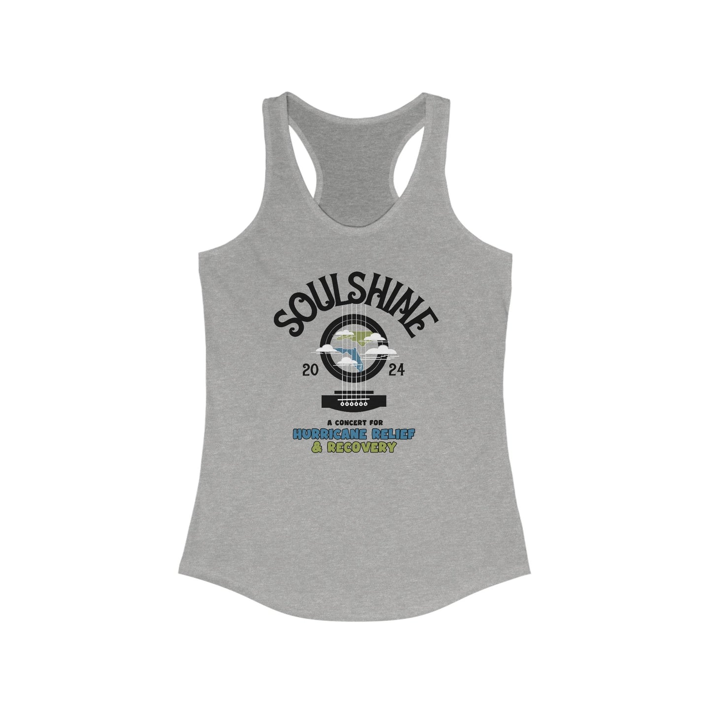 Soulshine 2024 With Line Up On Back Tank Top