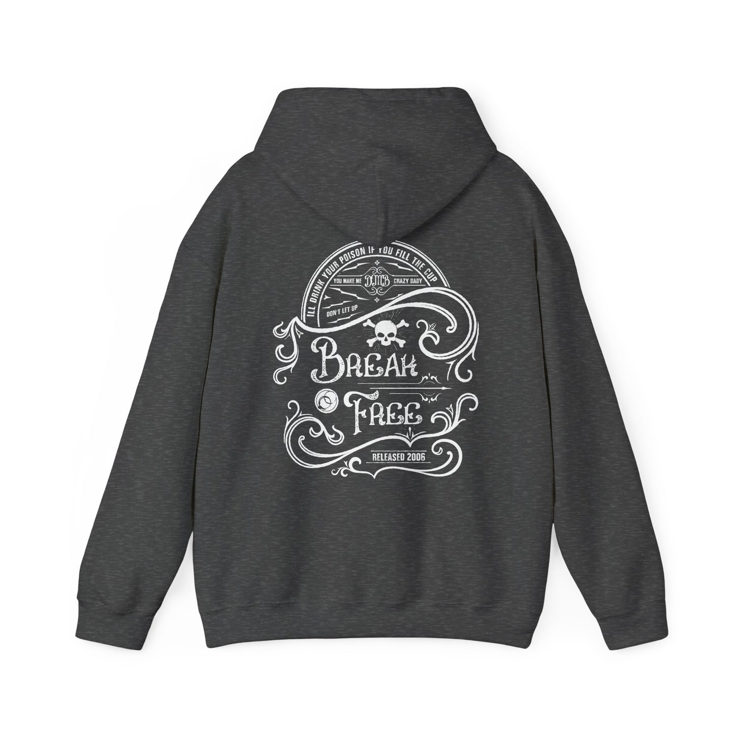 Break Free Label with back Hoodie