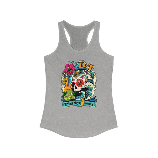 Mexico Sugar Skull 2026 Woman's Tank *With Set List