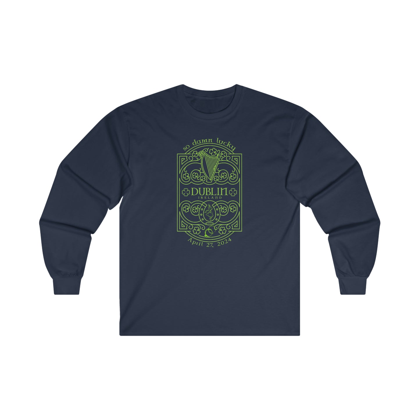 Dublin Europe 2024 Long Sleeve Tee *With Setlist