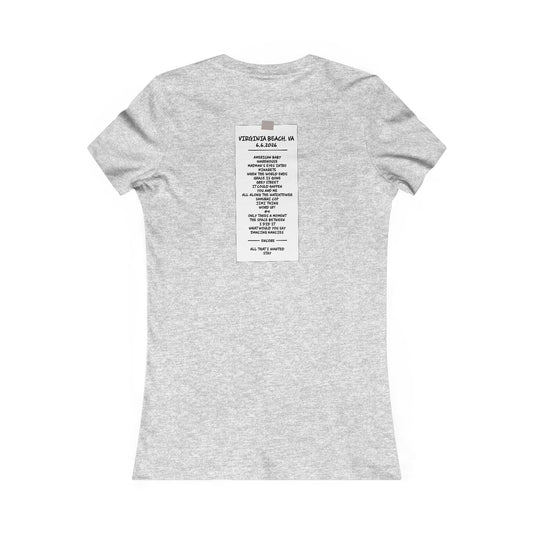 Virginia Beach 2026 Woman's Cut Tee *With Set List