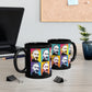 Dave Quad Color Warhol Inspired Coffee Mug