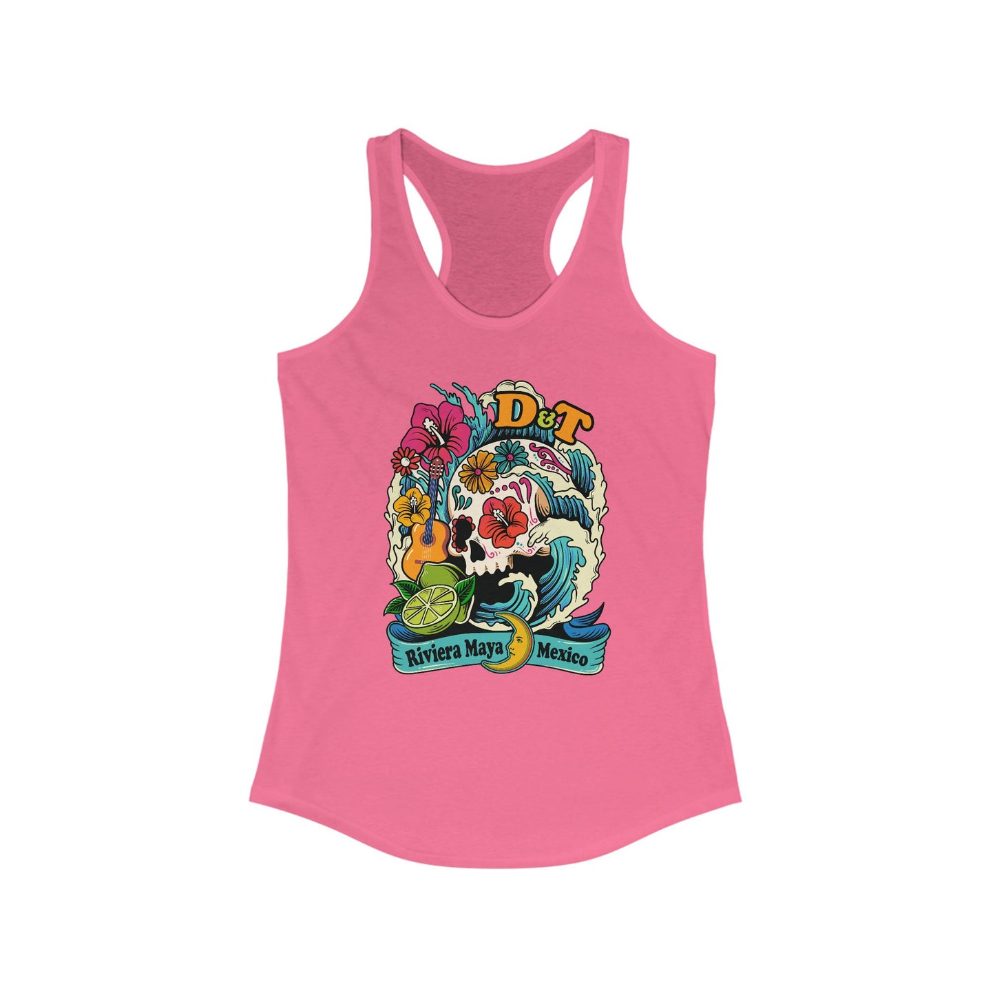 Mexico Sugar Skull 2026 Woman's Tank *With Set List