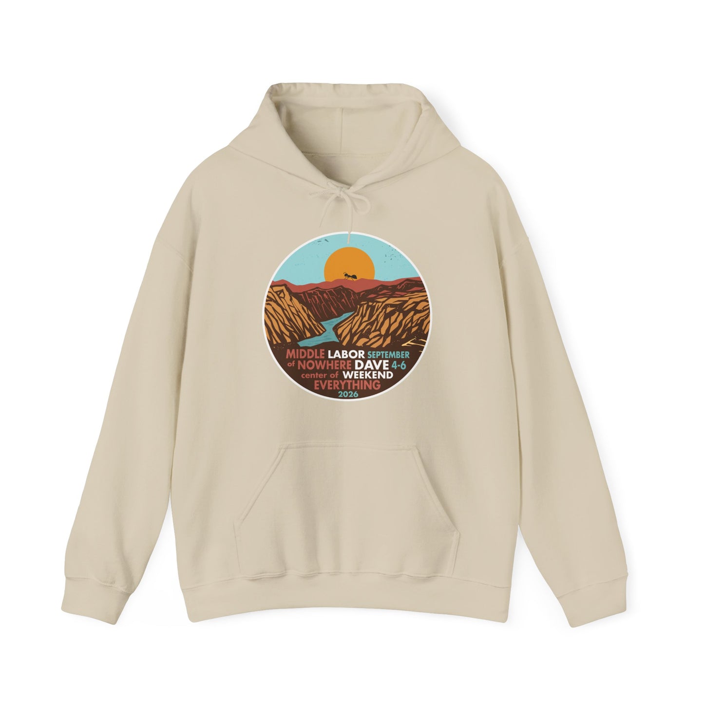Middle of Nowhere Gorge 2026 Hoodies