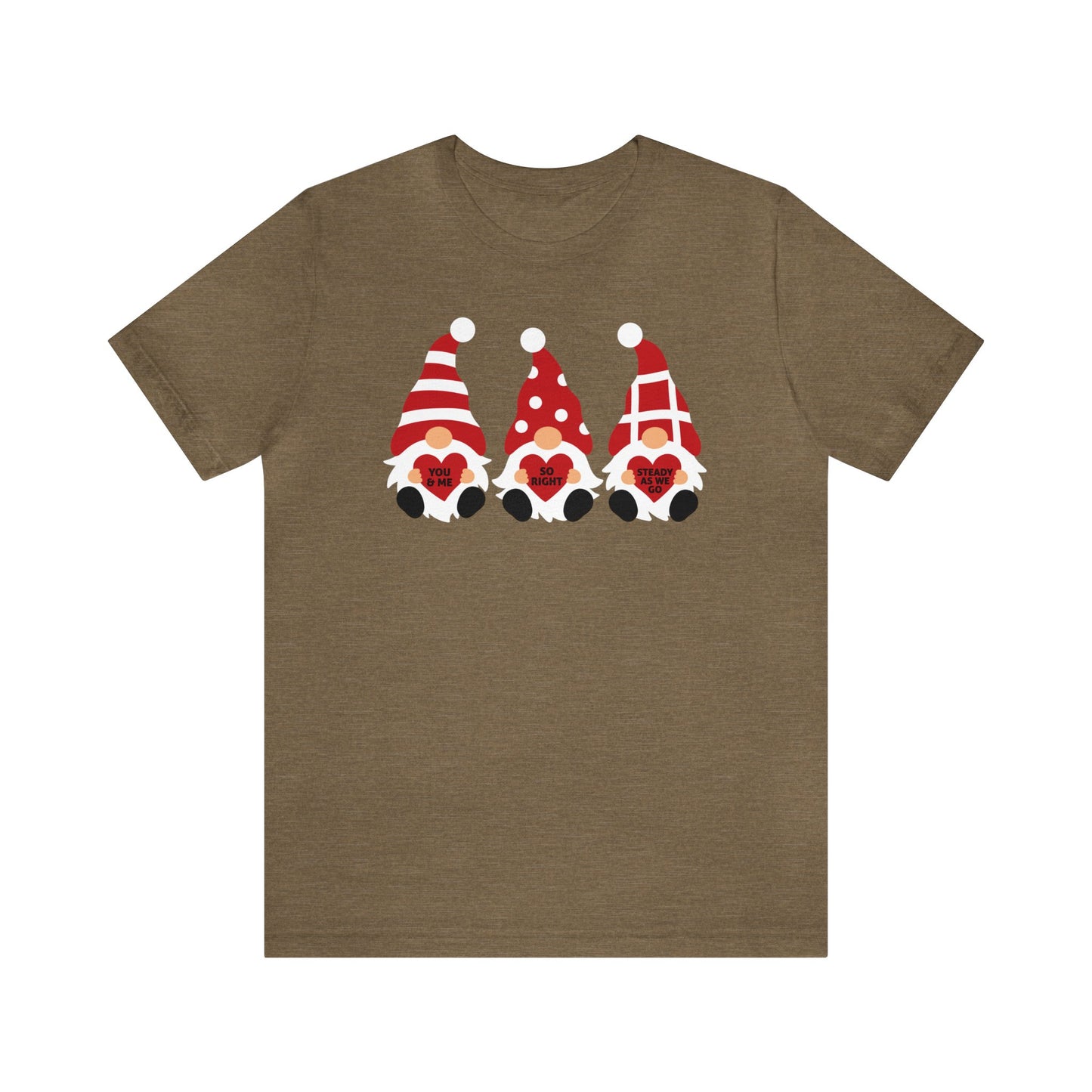 Valentine Gnomes Tee Woman's Cut Tee