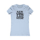 Last Stop Script 2026 Woman's Cut Tee