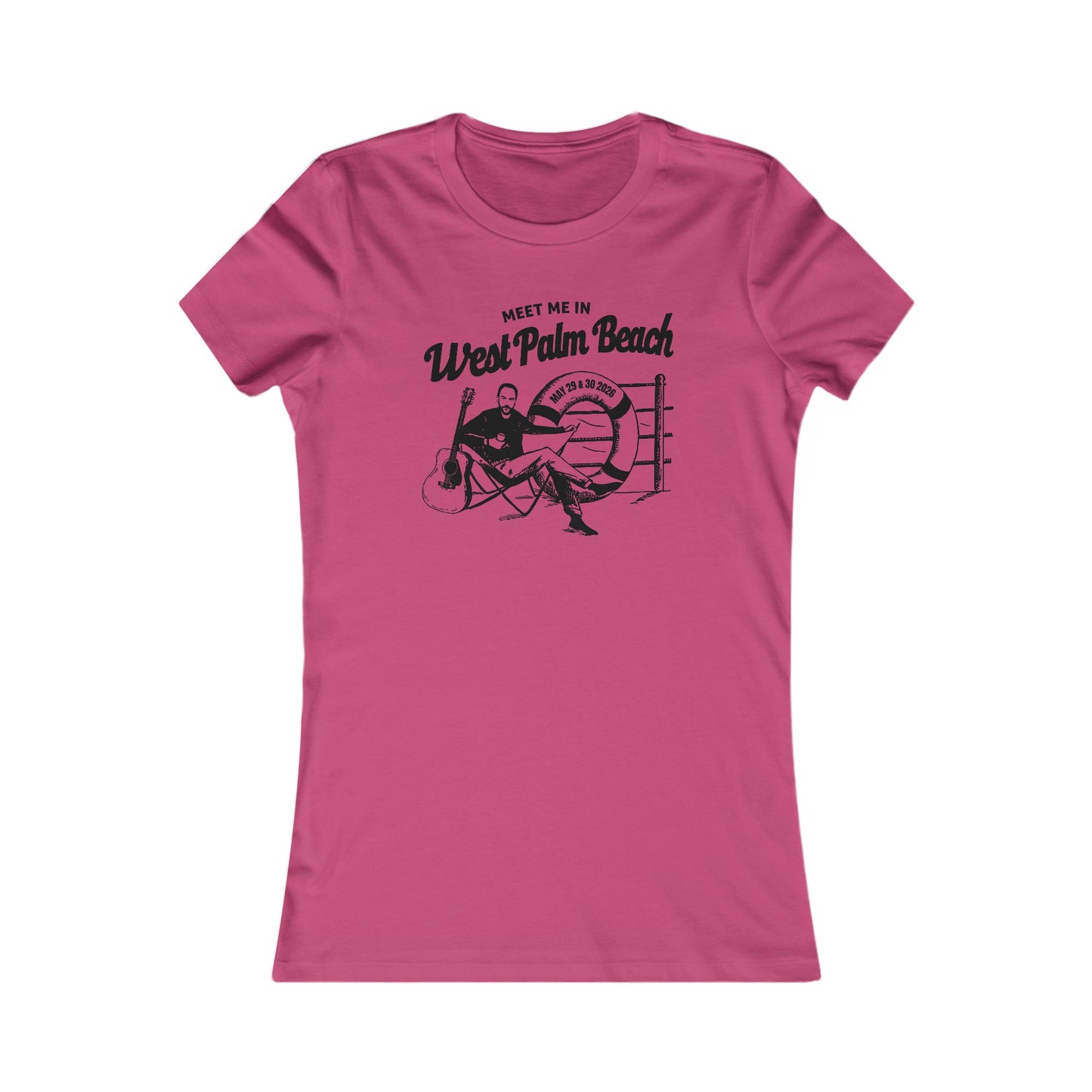 West Palm 2026 Woman's Cut Tee *With Set List