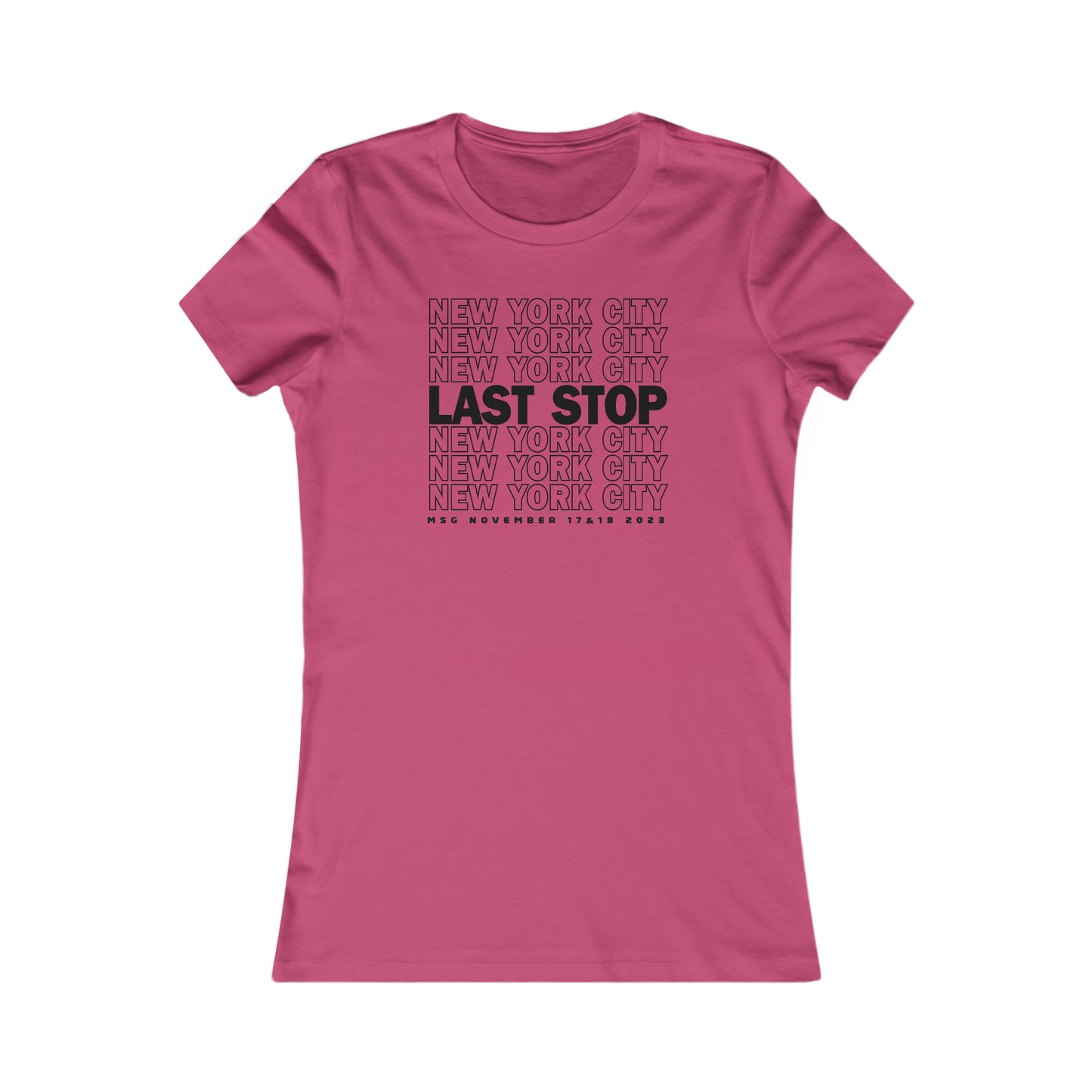 New York City Fall Tour 2023 Women's Cut *With Setlist