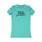 Just Be A Good Person-World Change *With Back Women's Cut Tee