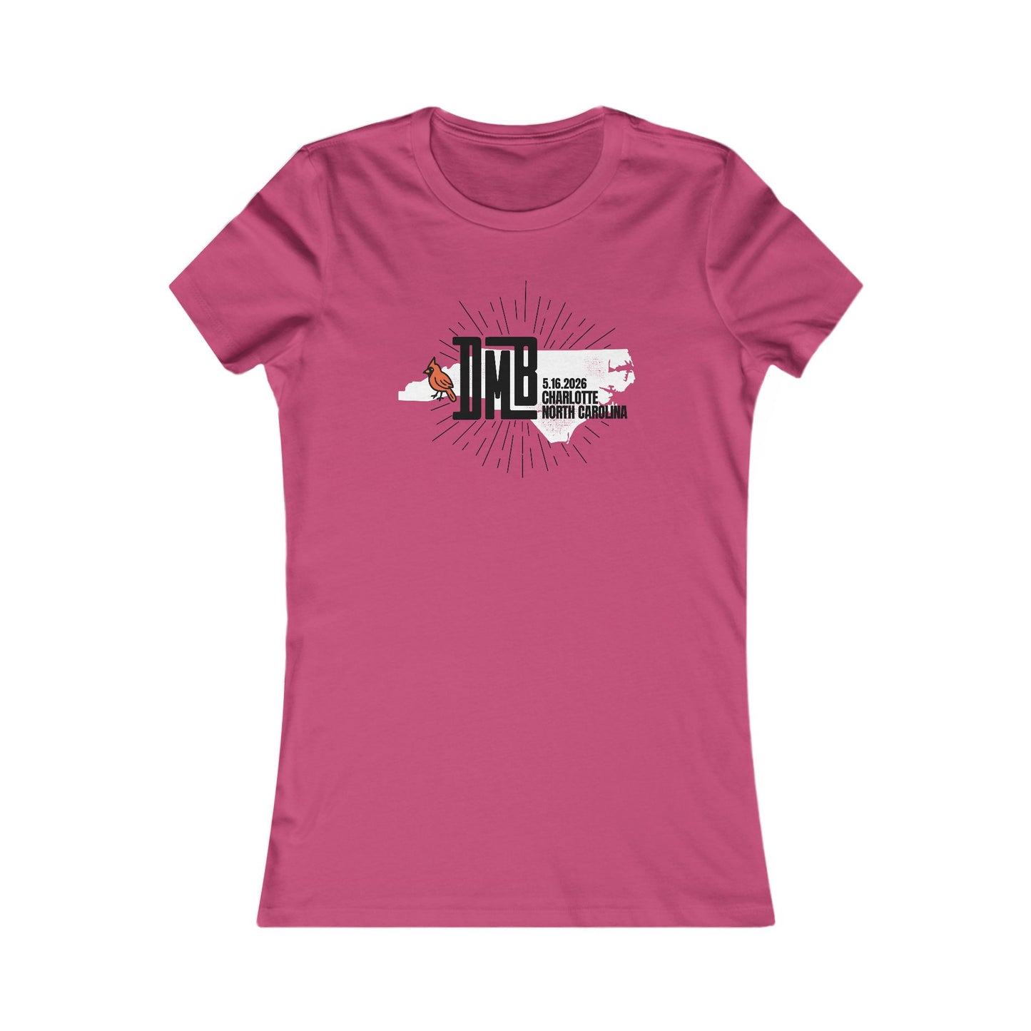Charlotte NC 2026 Woman's Cut Tee *With Set List