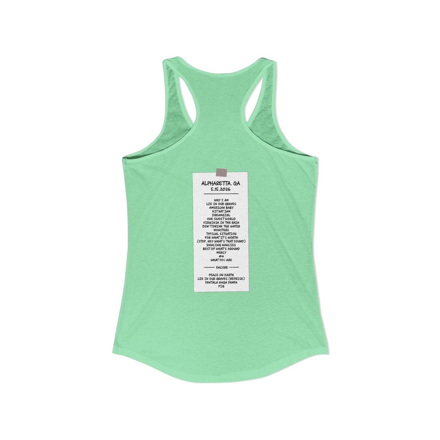 Georgia 2026 Woman's Tank *With Set List